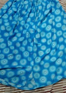 Centre Button Skirt