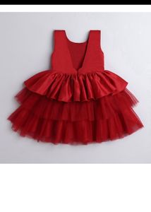 Hopscotch Sirosa Red Dress