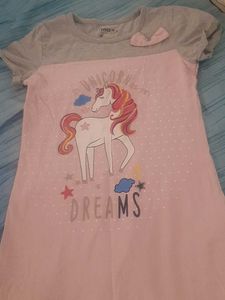 Cute Unicorn Dreams Nighty for girls