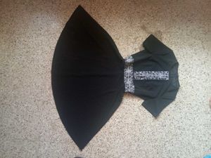 Black Lace Detailed Dress