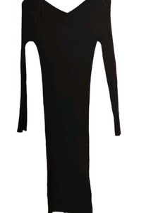 H&amp;M Black Bodycon Dress