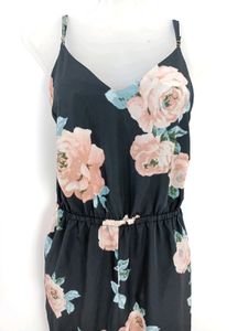 Forever 21 Floral Blogger Style Jumpsuit
