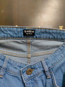 Light Blue Unisex Jeans 32 Size👖