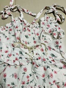 Corset, Tie Up Dress