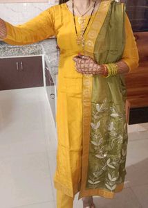 Yellow Kurta Set
