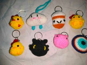 Crochet Keychains - Adorable Charms
