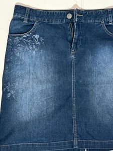 bossini Denim Mini Skirt