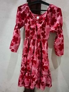 A Red Midi Dress For Women