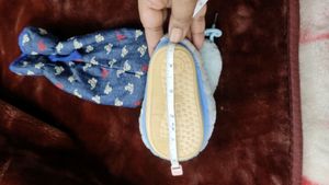 Baby Woolen Soft Shoes + Milk Bottle Cover