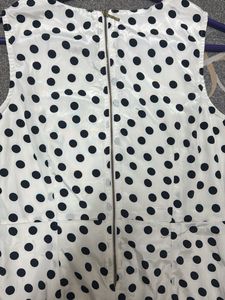 Polka Dot Sleeveless Dress