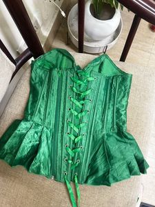 Green Corset Top