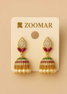 Zoomar Jhumka Earrings