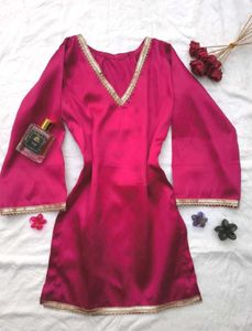 Elegant corset back kurti 🎀