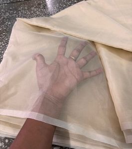 7m Elegant Soft Organza Dress Metarial Fabric Clo