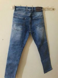 &#34;Rugged Comfort - Dark Wash Slim Fit Jeans&#34;