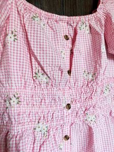 Cottagecore Pink Dress