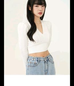 Pinterest Backless Deep Neck Top🎀