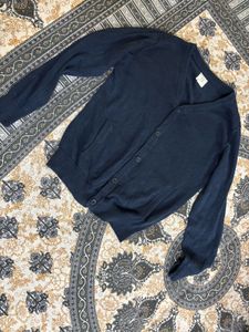 Navy Blue Cardigan