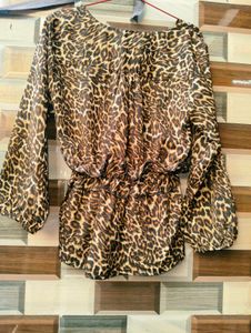 Leopard Print Top🎀💌