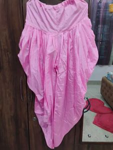 Frock With Dhoti Salwar