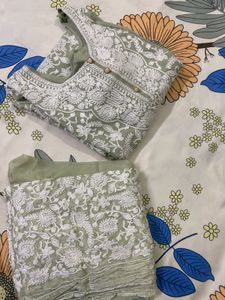 Pashmina Kashmiri Full Work Kurti And Dupatta