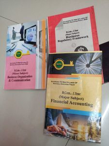 Yashraj Series For Bcom 1st Year DAVV
