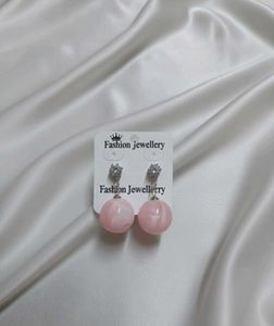 CZ Diamond Stud Ball Drop Earrings for Women