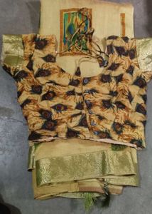 A Beautiful Printed Saari 🤩