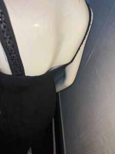 Elegant Black Midi Dress