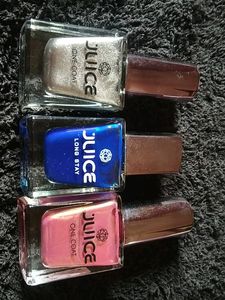 3 Set Of New Juice Nailpolish