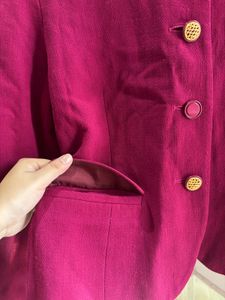 Winter Pink Blazer
