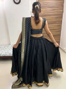 Elegant Black Lehenga Choli