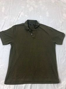 Olive Green Polo T-Shirt