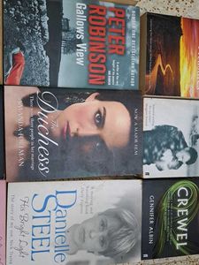 Fiction Books per book 199/-