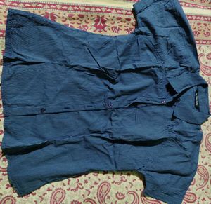 Combo SetWomen&#39;s Shirts - Blue Stripe &amp; Pink Flora