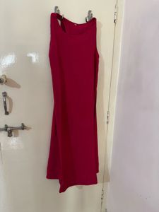 Red Biba Dress With Shrug