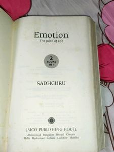 Emotion and Relationships -Book by Sadhguru