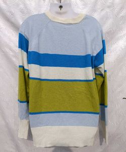 Stylish Striped Knit Sweater