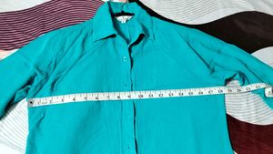 Blue Button-Down Shirt