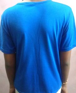 Blue Graphic T-shirt