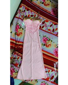 Floral Corset Maxi Dress