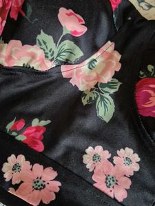 Floral Bustier Top