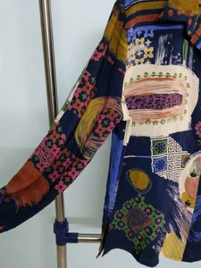 Versace Style Printed Shirt