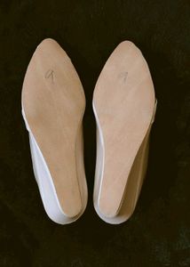 Wedges - Cream Heels