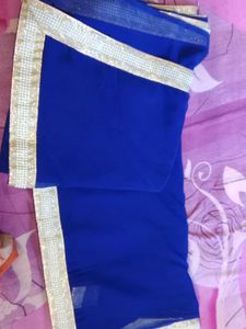 Royal Blue Saree