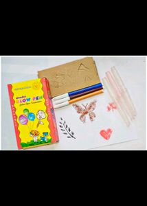 Unique Spray Magic Blowpen Set with Sketch Pens at