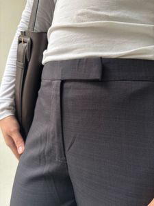 Office Wear Charcoal Trousers