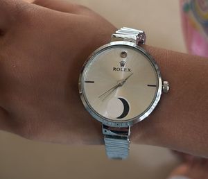 Rolex Silver Watch