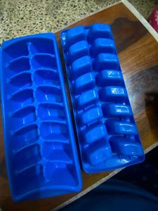 Blue Ice Cube Trays (Set of 2)