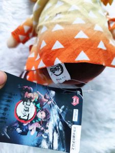 Anime Demon Slayer Zenitsu Mid Plushies Imported